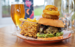 Mulberry Restaurant Burger and 1582 Beer