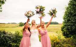 Dan and Francine Bridesmaids - Credit Mark Holmes Photography 