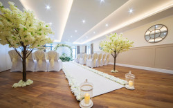 The Dove Suite Ceremony Set Up