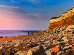 Hunstanton Cliff at Sunset
