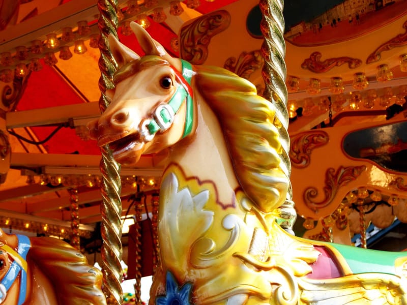 Funfair carosel
