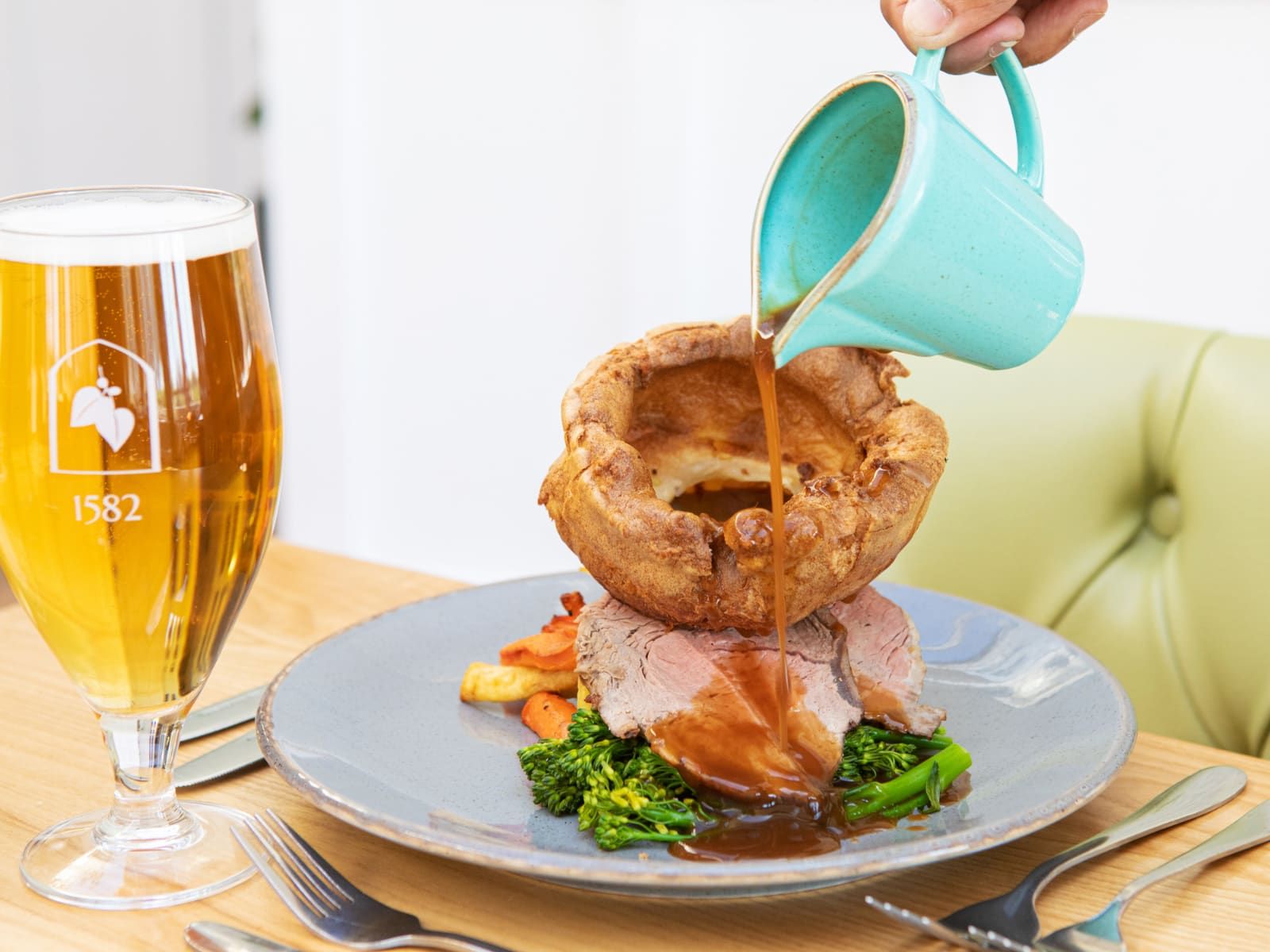 Sunday Lunch with a Pint