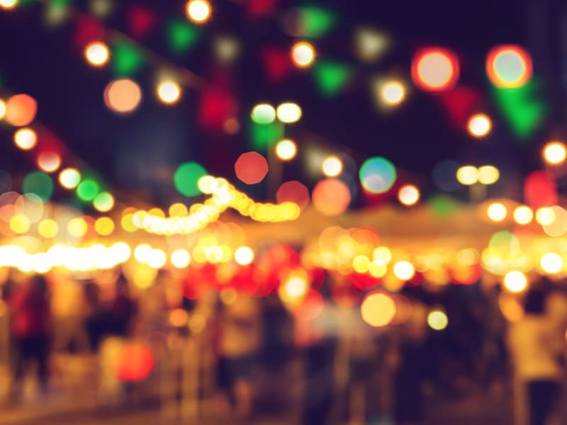 Blurry Christmas Lights