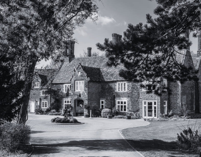 Heacham Manor Hotel Black and White