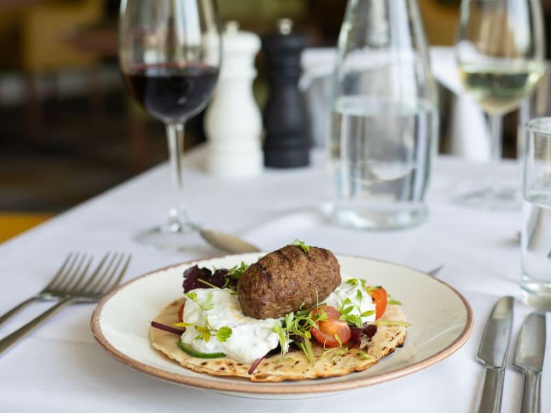 Lamb Kofta, No. 82 at Heacham Manor Hotel, Norfolk