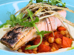Mulberry Restaurant  Pan Seared Salmon