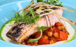 Mulberry Restaurant  Pan Seared Salmon