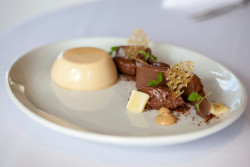 Caramelised White Chocolate Panna Cotta