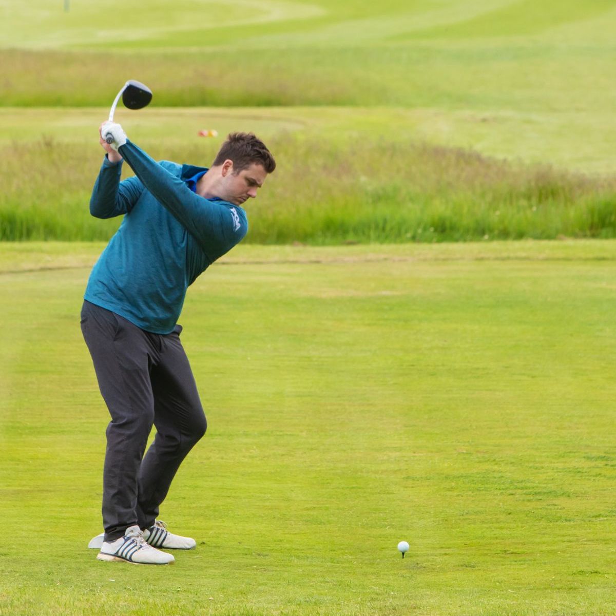 Heacham Manor Golf Course Golfer Portrait