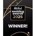 Hitched Wedding Awards 2025 Winner badge