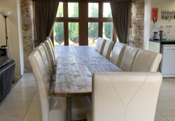 The dining area of The Milking Parlour.