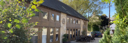 Outer image of self catering barn.