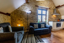 The Hayloft living area