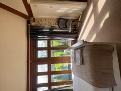 Bedroom with sunlight