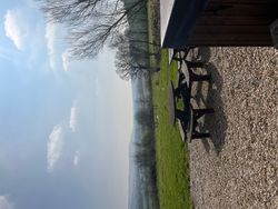 Outside area by the Wagon Shed and hot tub