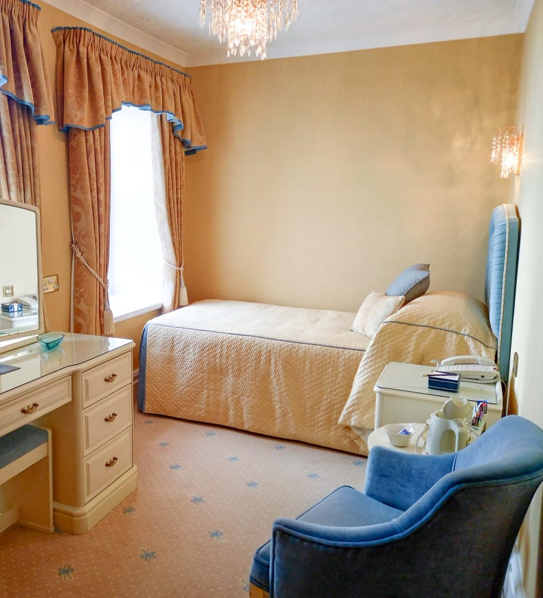 Deluxe single room with a sea view