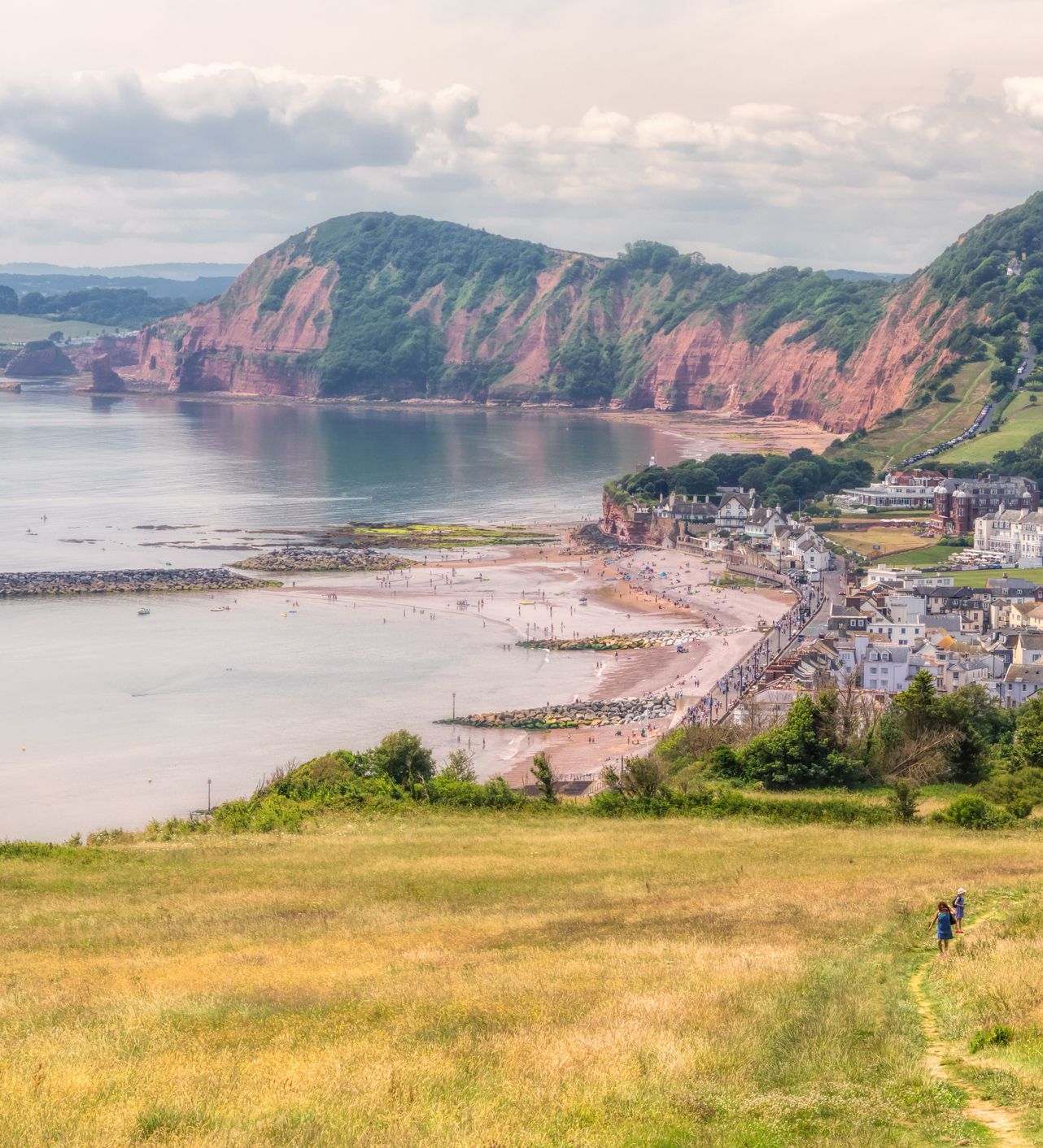 View over sidmouth