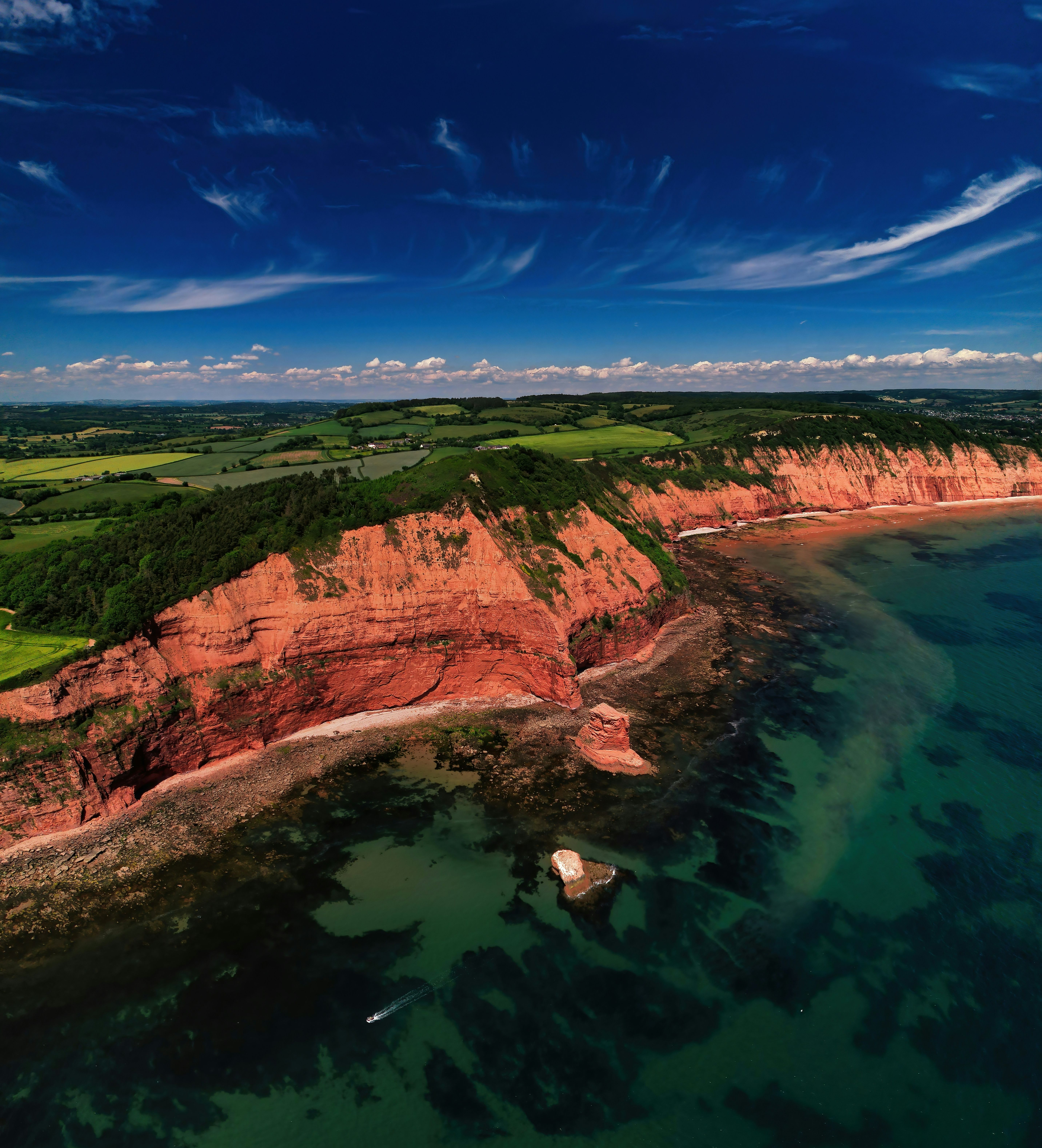 Sidmouth cliffs