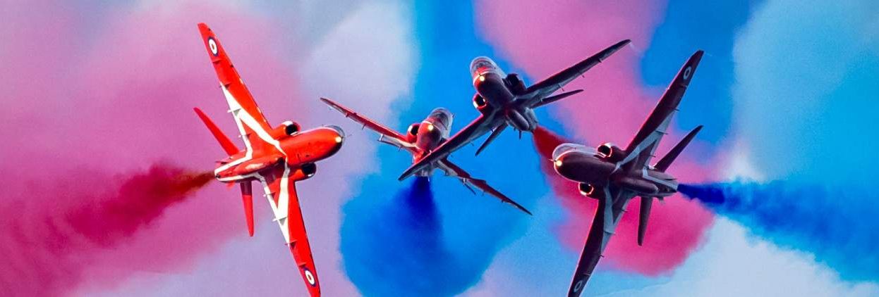 Red Arrows at Sidmouth Regatta