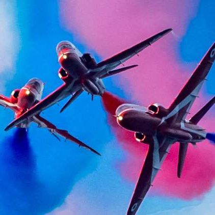 Red Arrows at Sidmouth Regatta