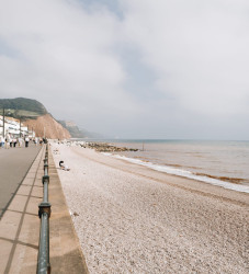 Esplanade and sea