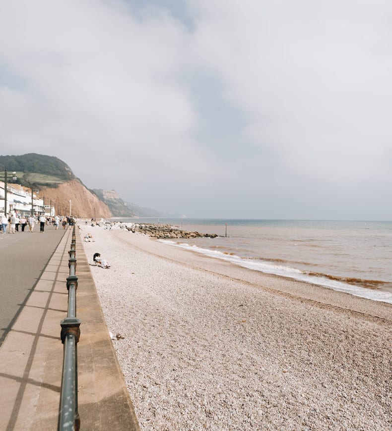 Esplanade and sea