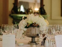 Wedding Table with floral centre piece