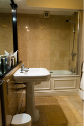 Bathroom  with shower and bath