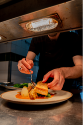 Plate of food