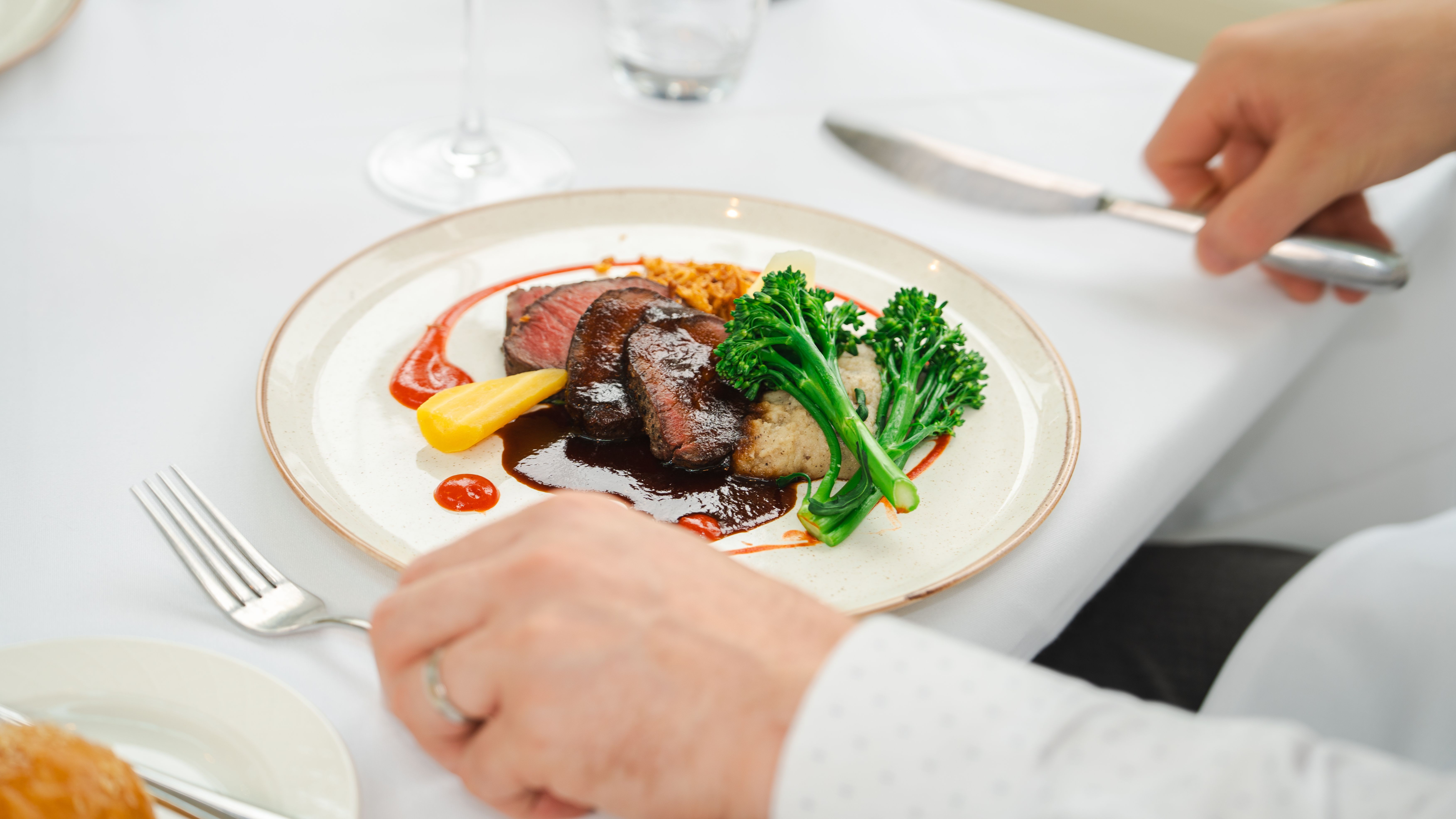 Plate of Roast Dinner