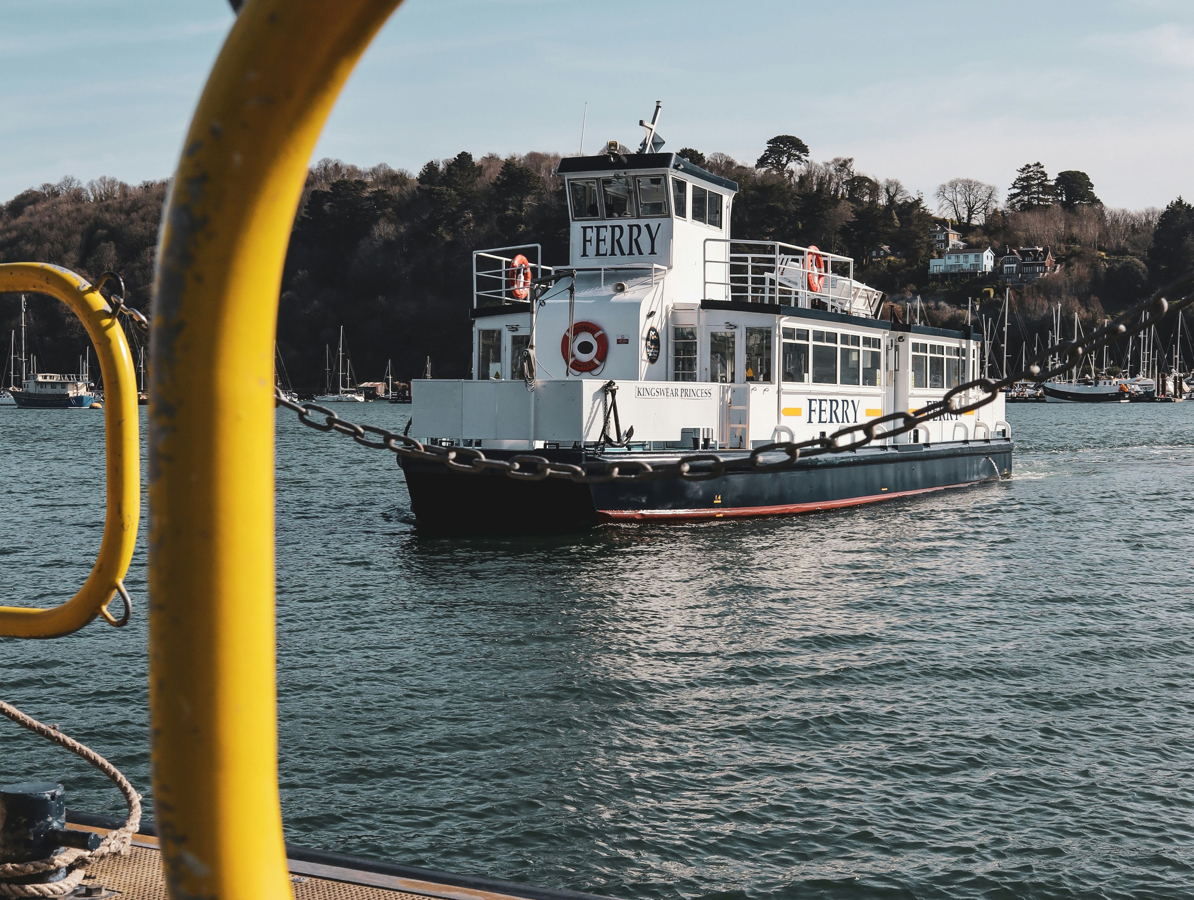 Boat in Dartmouth harbour
