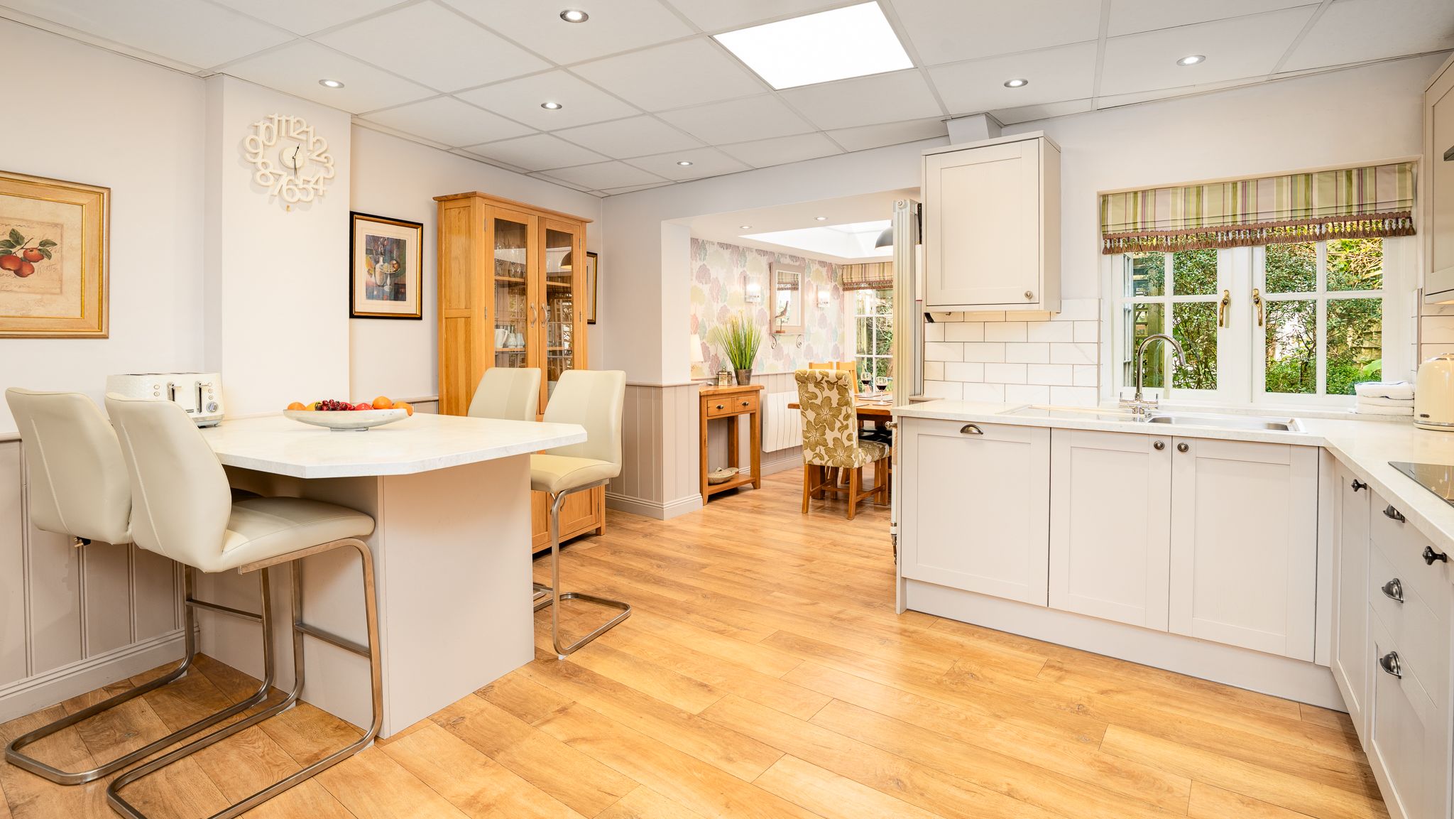 Magnolia Kitchen with Seating Bar