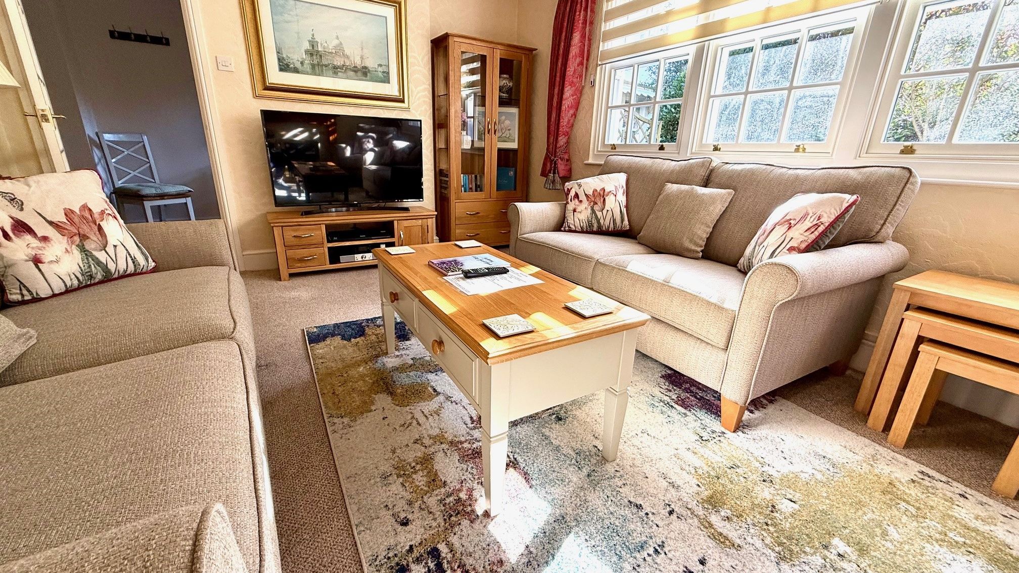 Magnolia Living Room with two sofas in a light spacious space