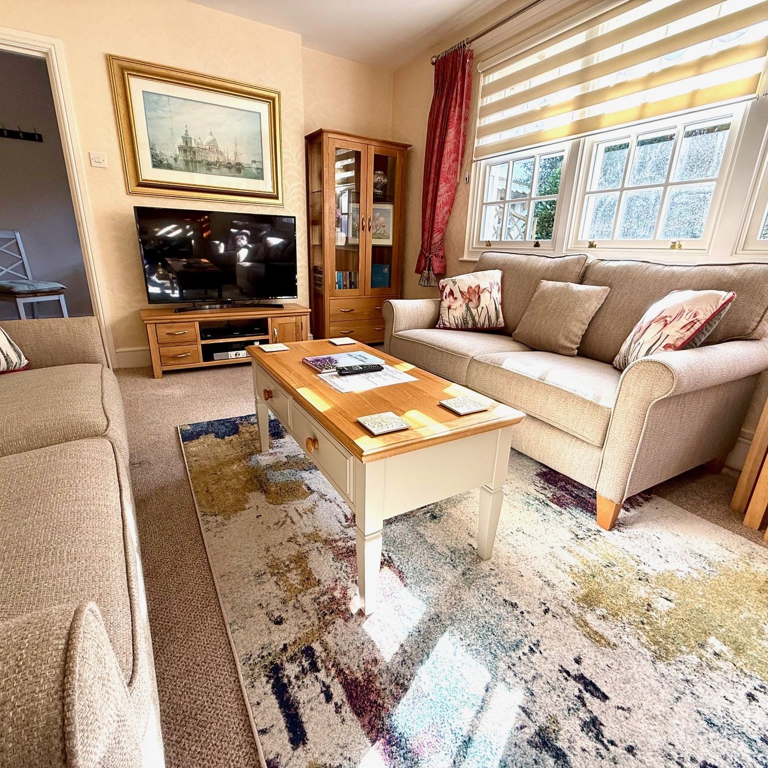 Magnolia Living Room with two sofas in a light spacious space