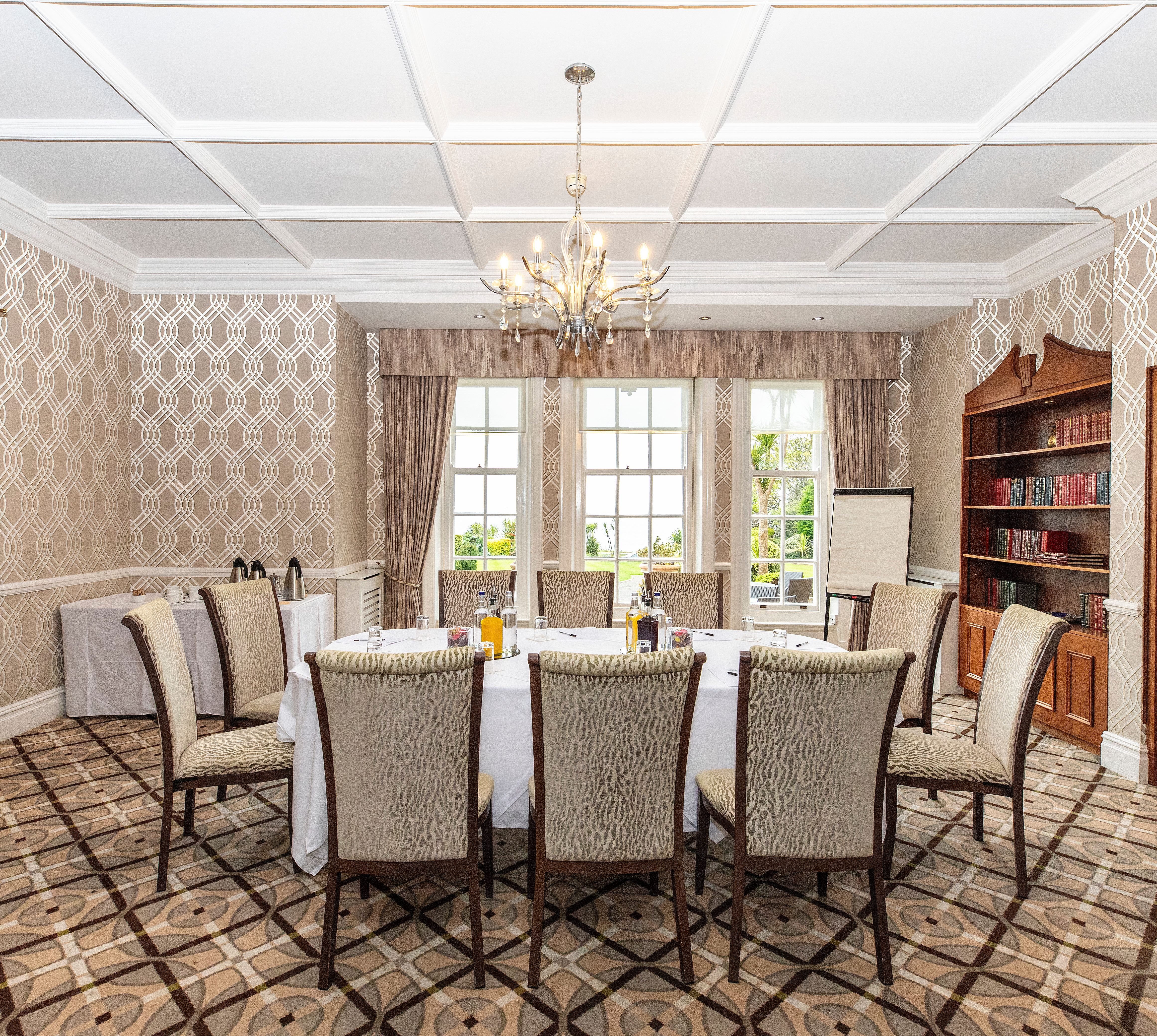 Library Board Room Set Up (3)