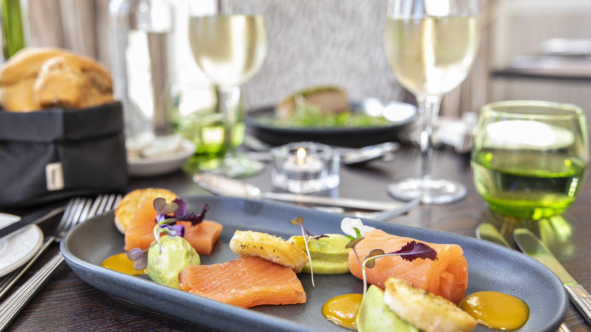 Dinner in No 43 restaurant