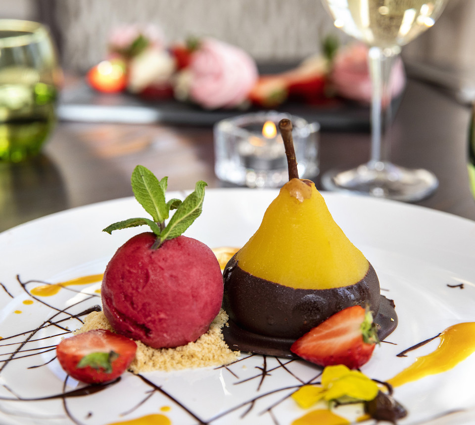 Dessert in No 43 restaurant