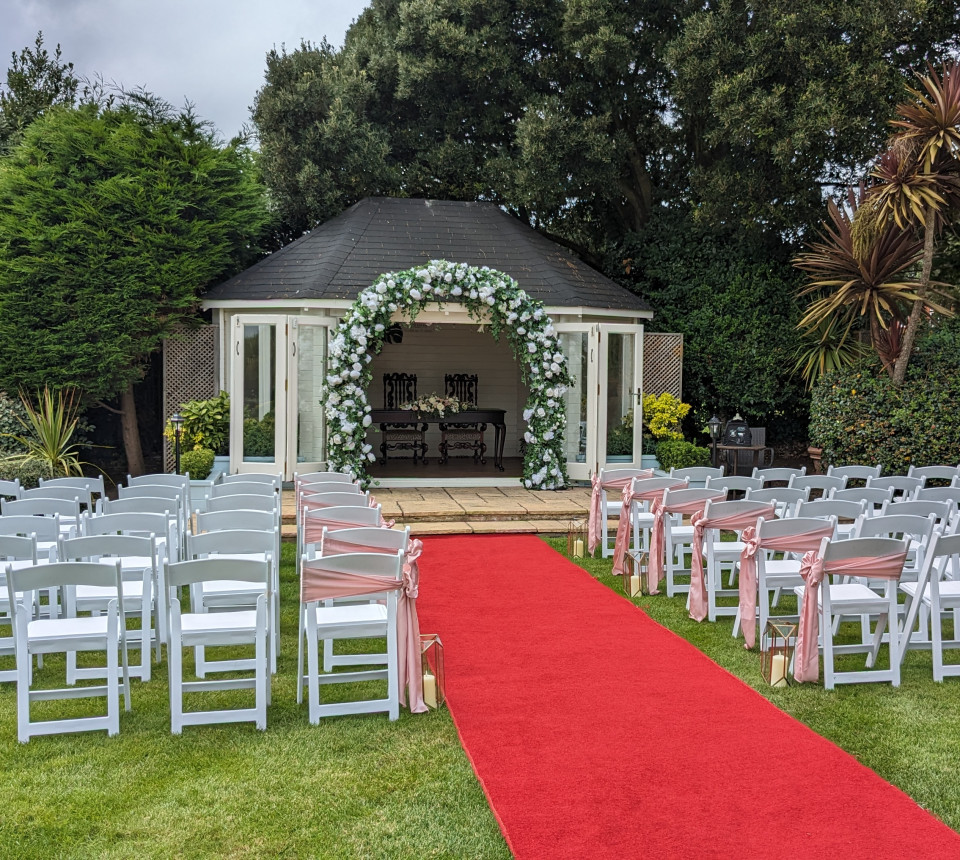 Medium Outside Ceremony set up