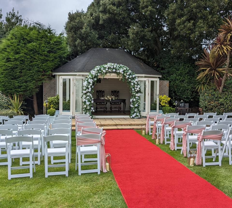 Medium Outside Ceremony set up