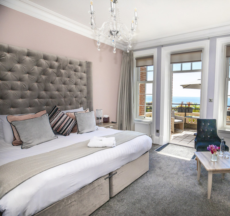 Bedroom with Seaview