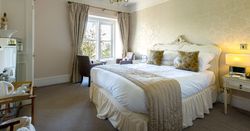 elegant period style hotel bedroom