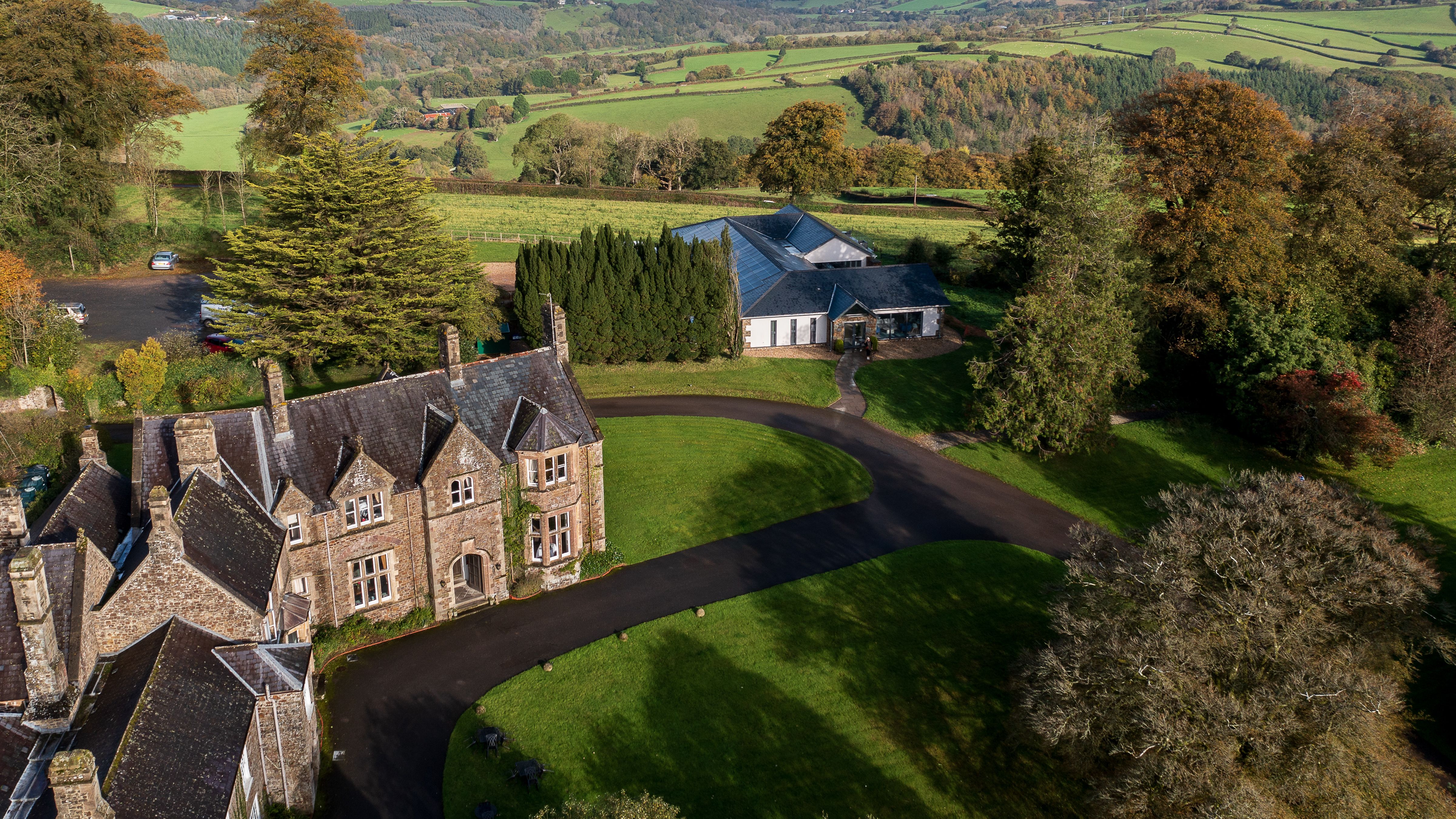 Drone Footage over the hotel