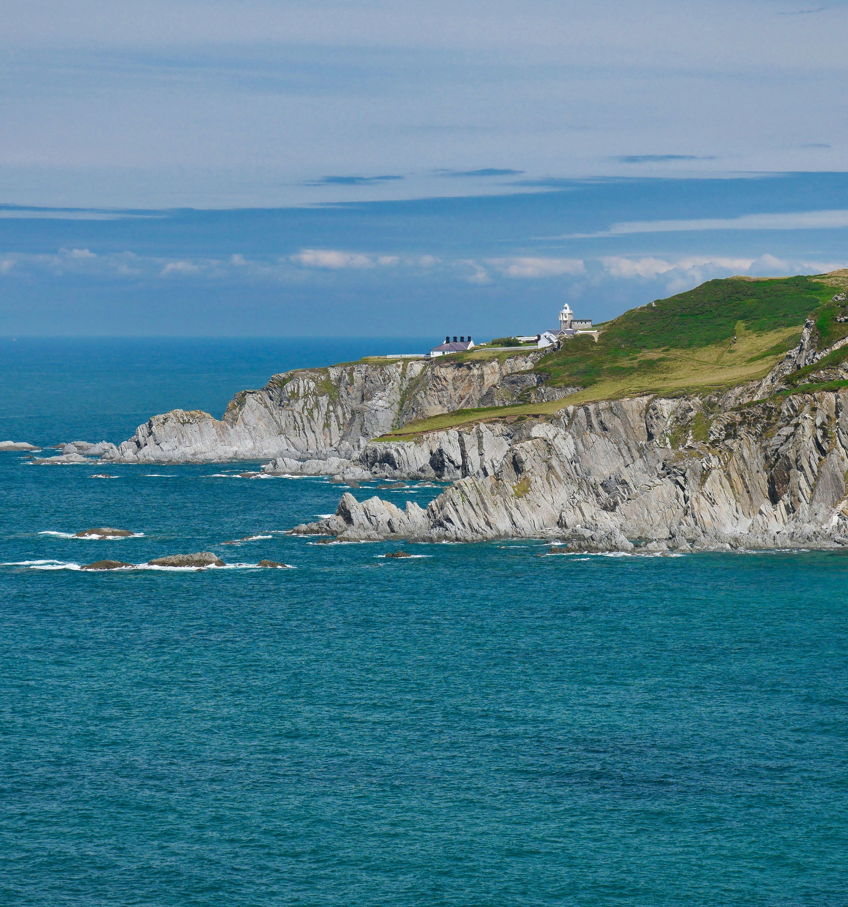 Coast line from Morthoe to Lee Bay