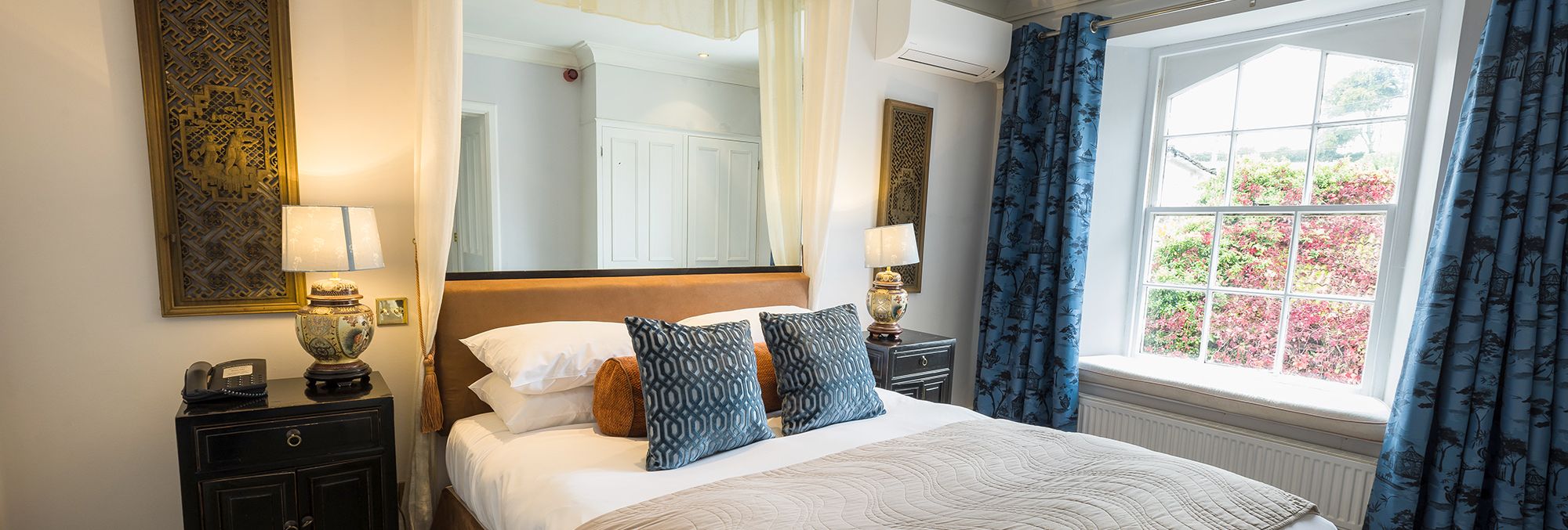 light and airy bedroom suite