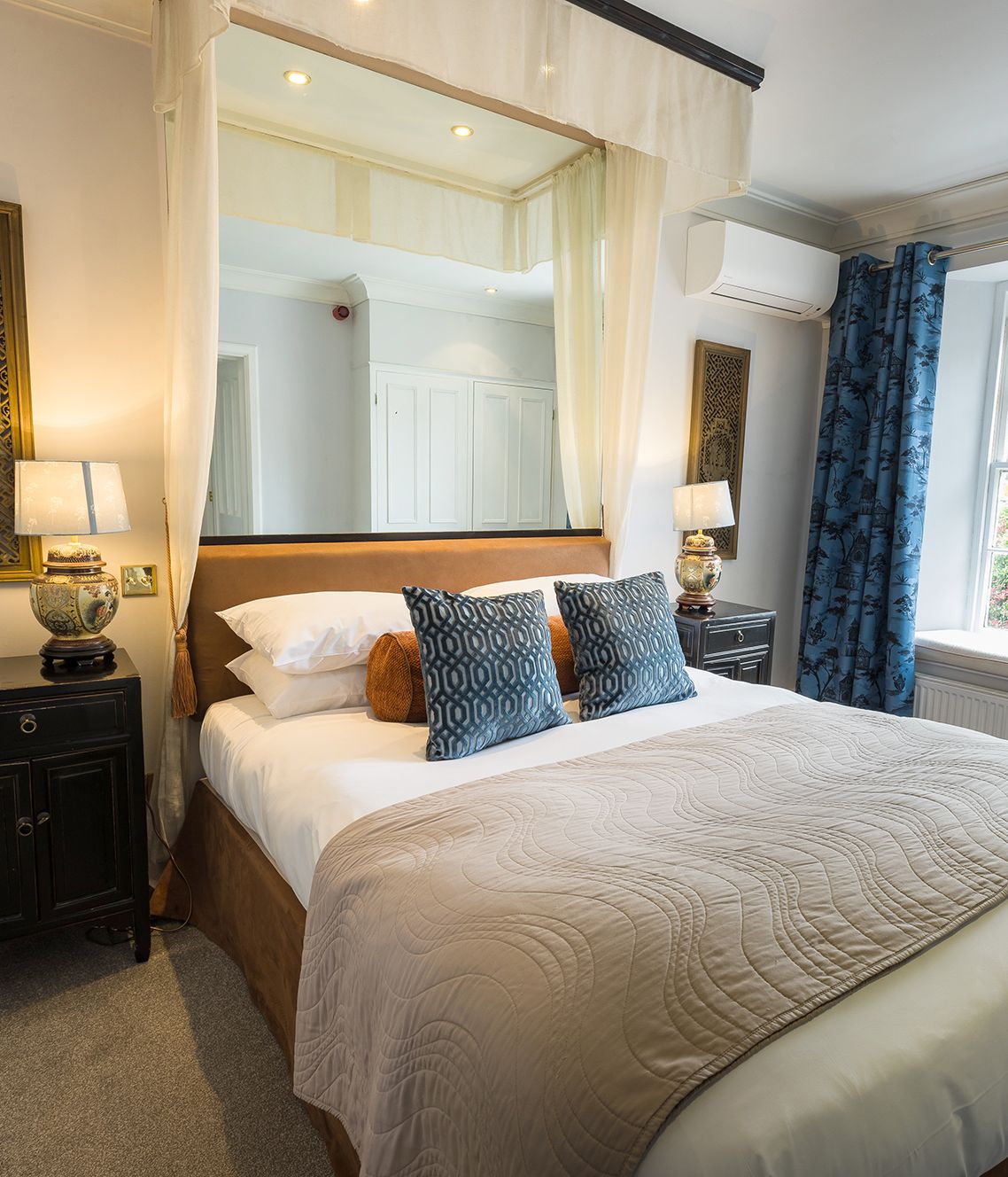 light and airy bedroom suite