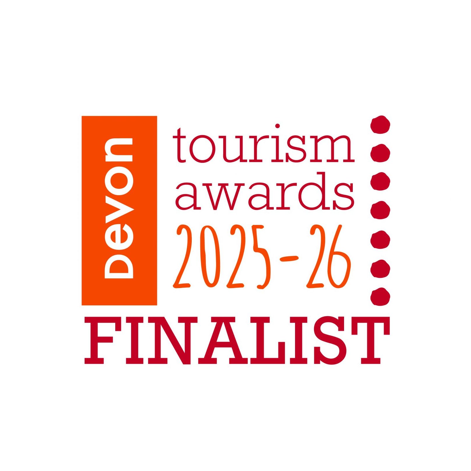Devon Tourism Awards 2025-26 Finalist logo