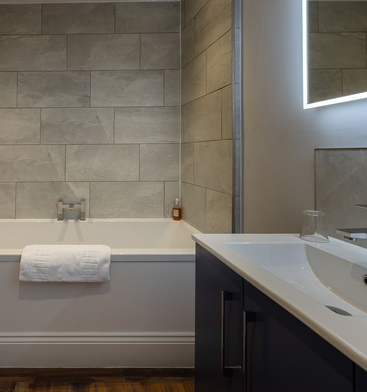 modern style hotel bathroom