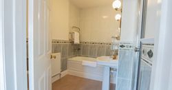 hotel bathroom in a classic style