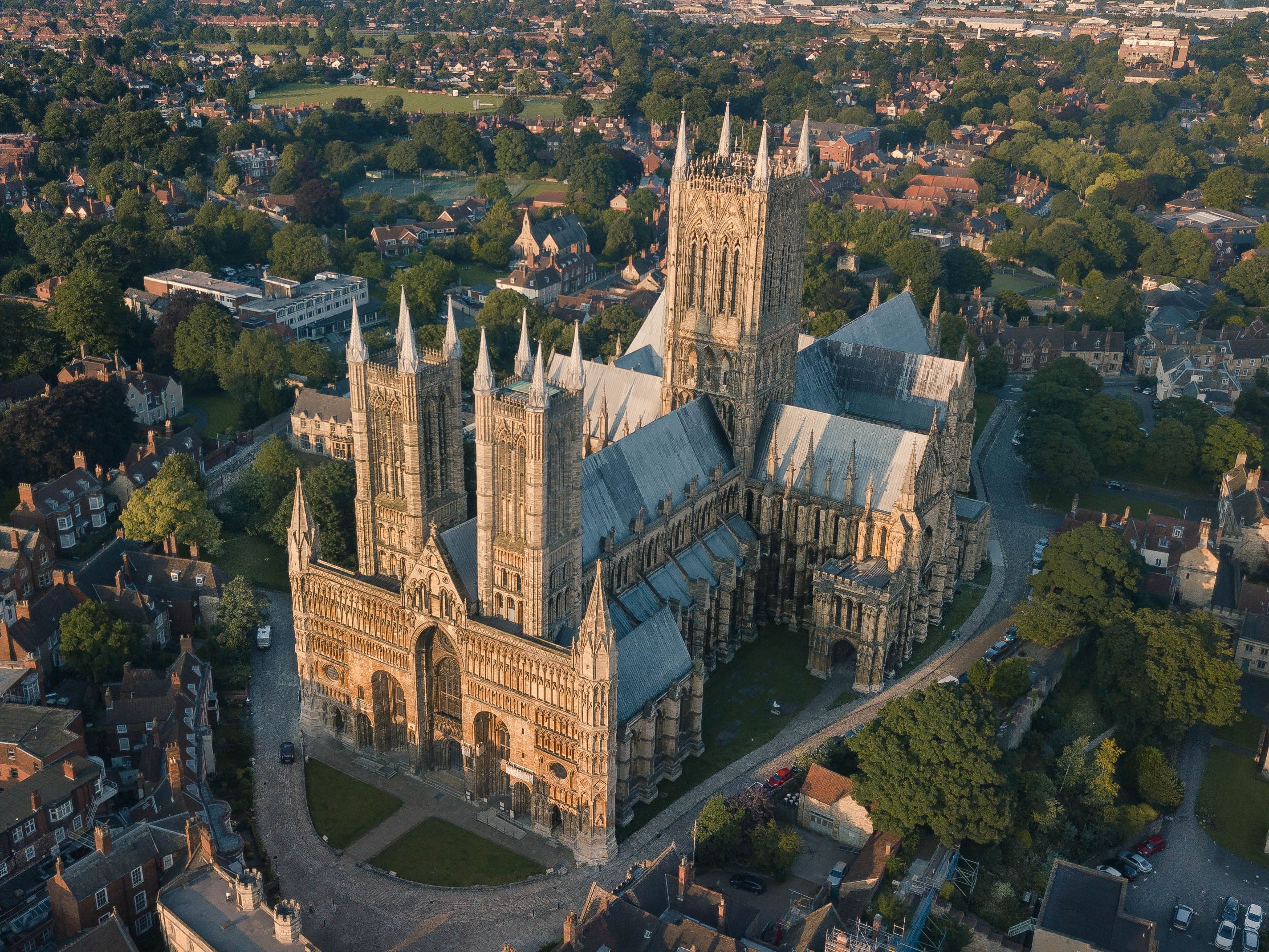 Lincoln Cathedral Drone