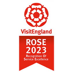 VisitEngland Rose Award 2023 in recognition of Service Excellence